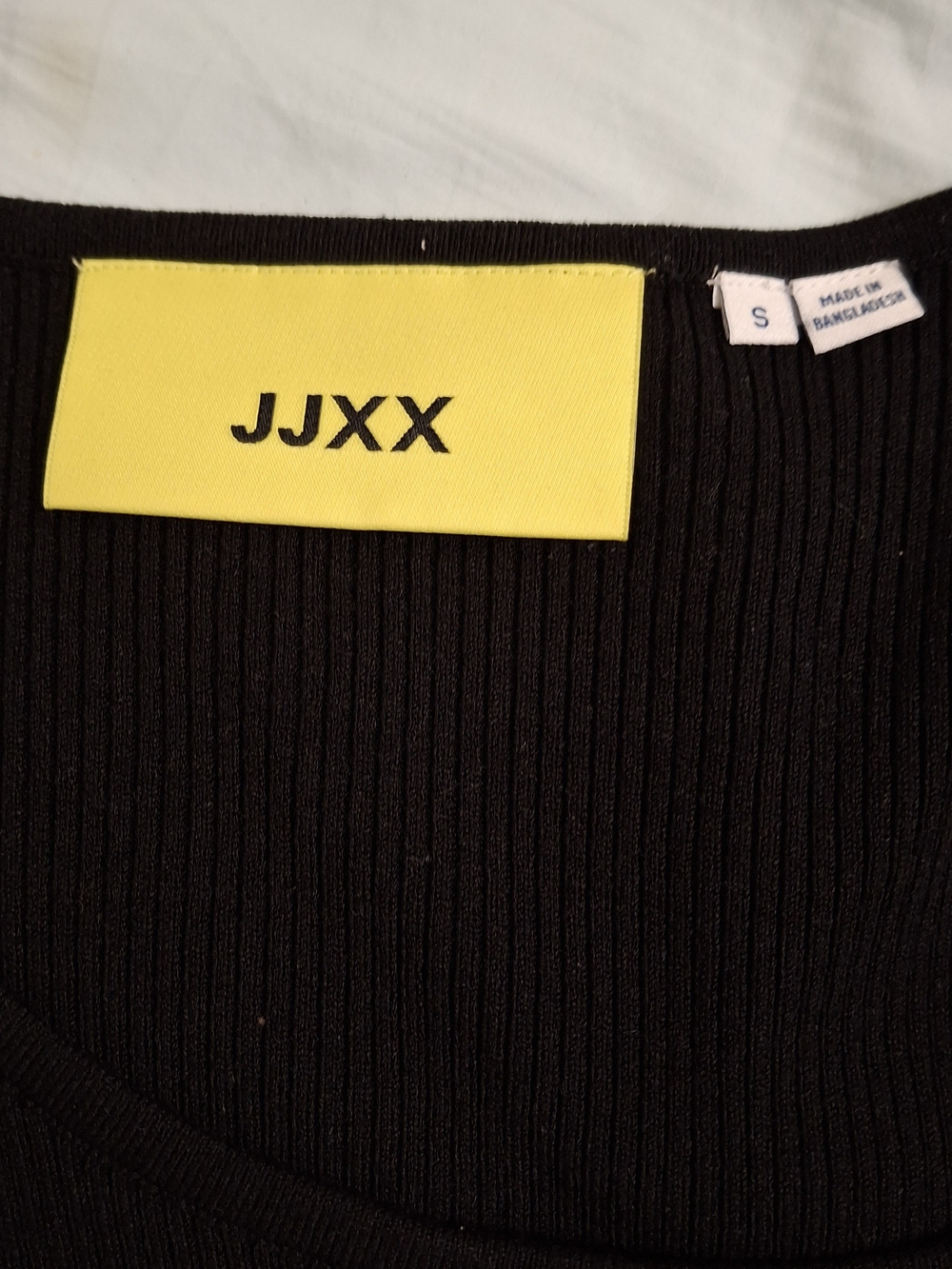 Women’s Black Off-the-Shoulder Ribbed Sweater - Picture 4 of 4